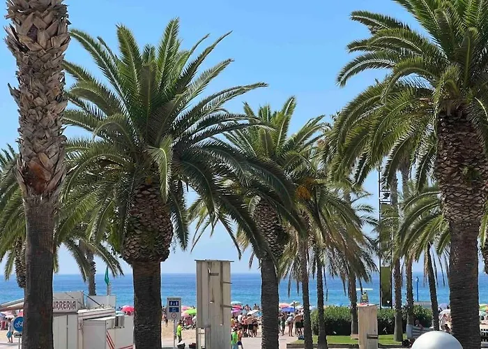Primera Linea De Mar Con Jardin Lägenhet Salou